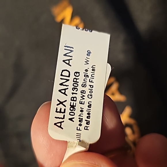 Alex and Ani feather bracelet - Picture 4 of 4